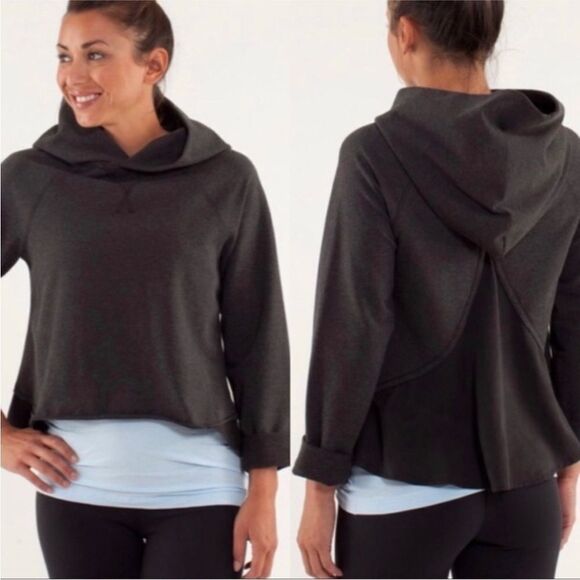 Lululemon Pull Me Over Hoodie charcoal grey - Picture 1 of 10